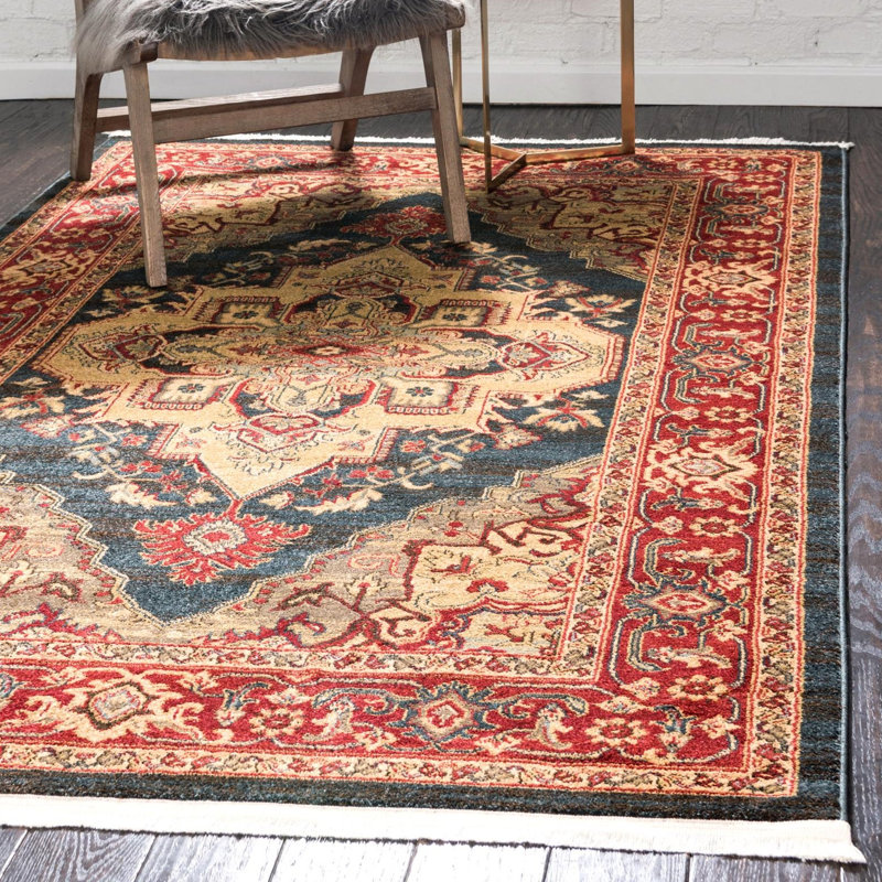 Eesi Floral Indoor Rug, Rectangle 7'10" x 10'