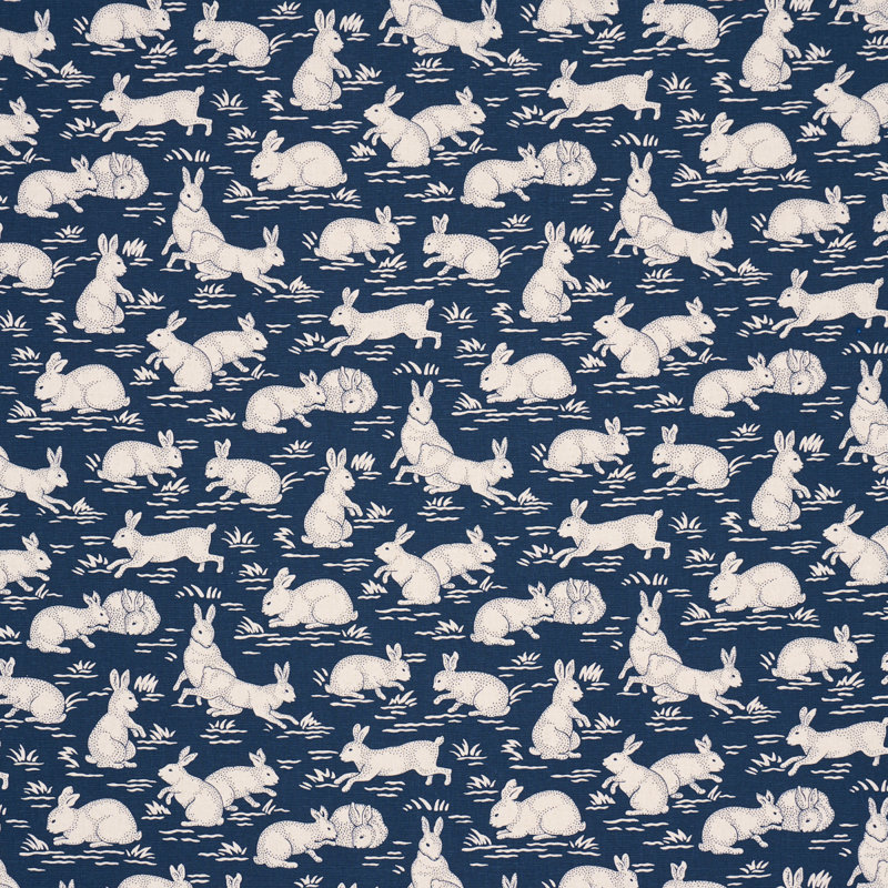 Tissu Cottontails, Indigo