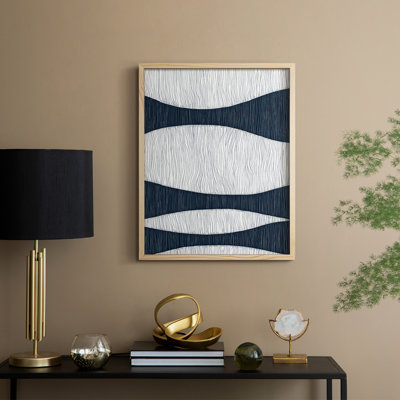 ABSTRACT Series DCCX Framed Print - Solid Wood
