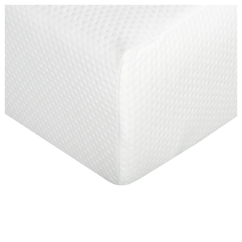 Matelas en mousse viscoélastique gélifiée mi-ferme 8 pouces, lit simple TG dans une boîte avec housse respirante en aloe vera - certifié CertiPUR-US