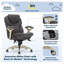 Fauteuil de direction ergonomique Serta Claremont avec technologie Back in Motion et soutien lombaire-23456015