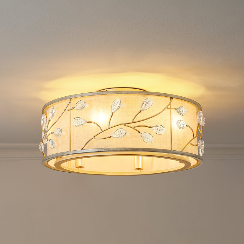 Ventilateur de plafond moderne 20 po avec lumière