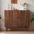 Retro large capacity storage shoe cabinet