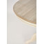Circee Round Solid Wood Base Dining Table