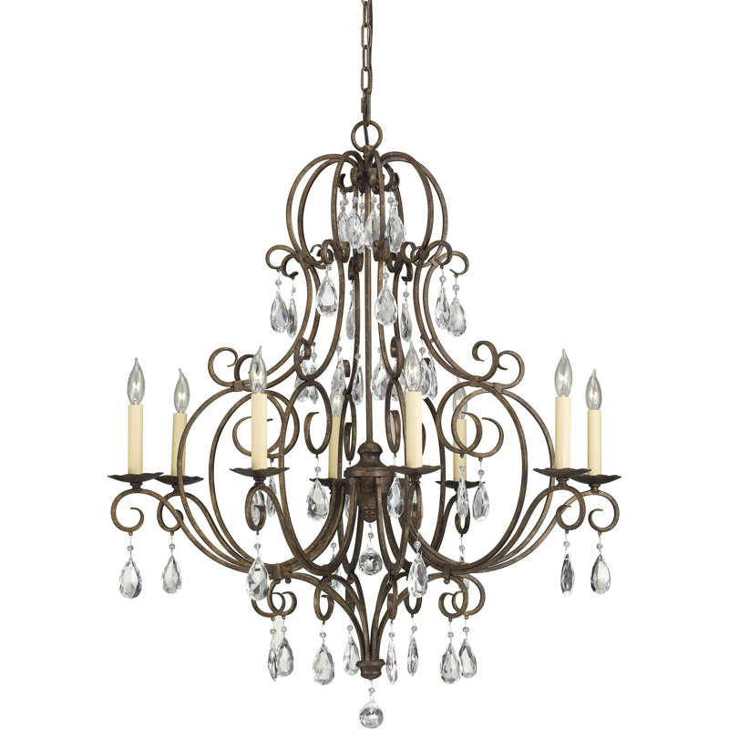 Chateau Medium Chandelier from Generation Lighting 