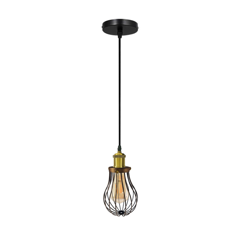 Marlen 1 - Light Black Geometric Pendant