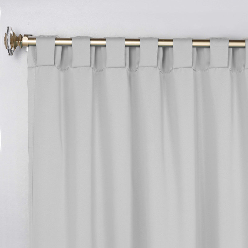 Rideaux obscurcissant et passe-tringle Levatt Classic, Marshmallow, L 52 po x L 72 po