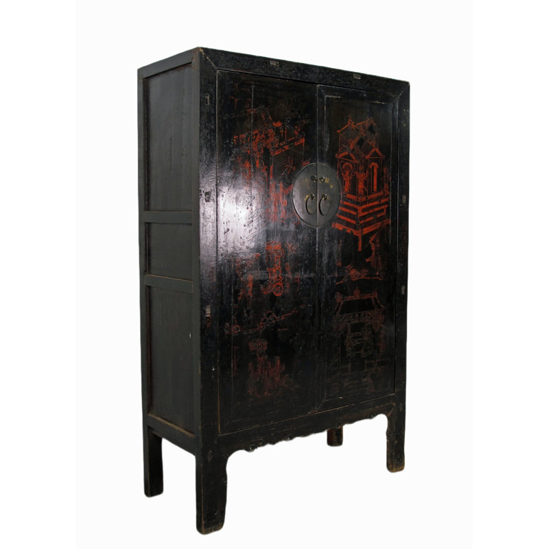2 - Door Solid Wood Armoire
