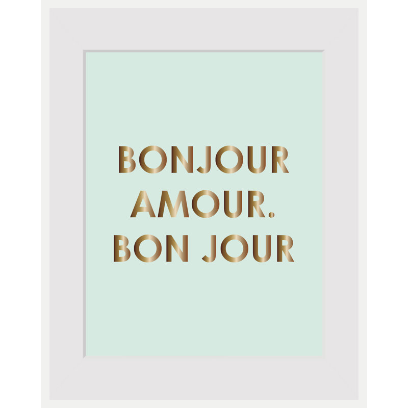 Text - Single Picture Frame Print