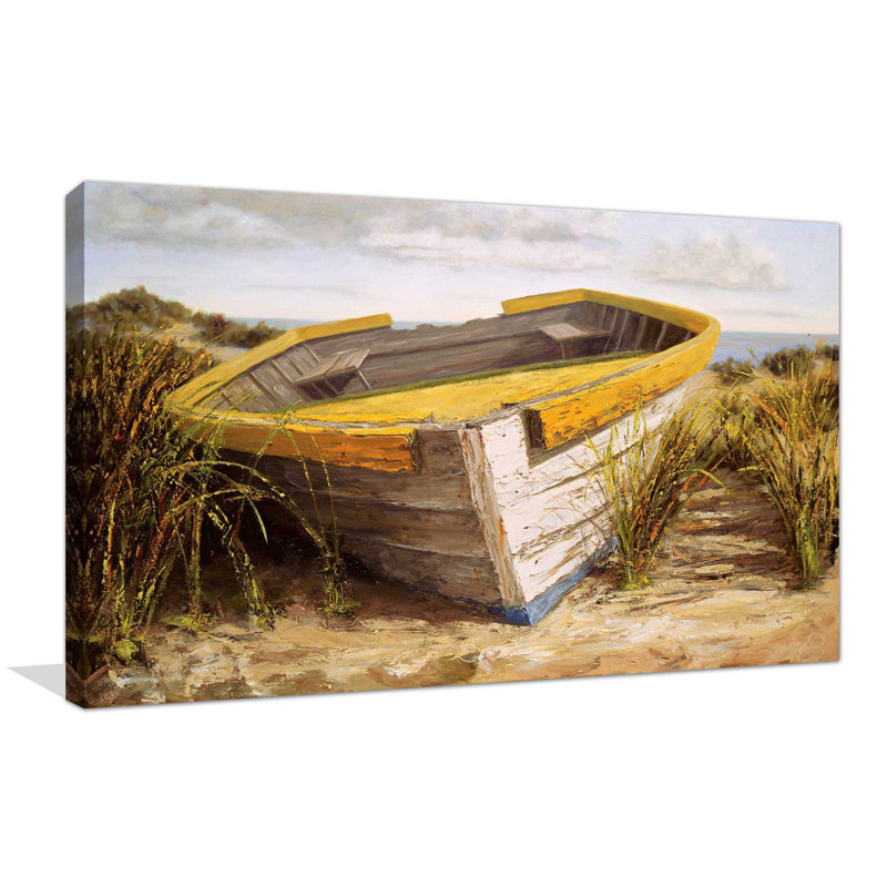 Vineyard Lancage par - Peinture, Toile tendue, H 24 po x l 40 po x P 1,5 po