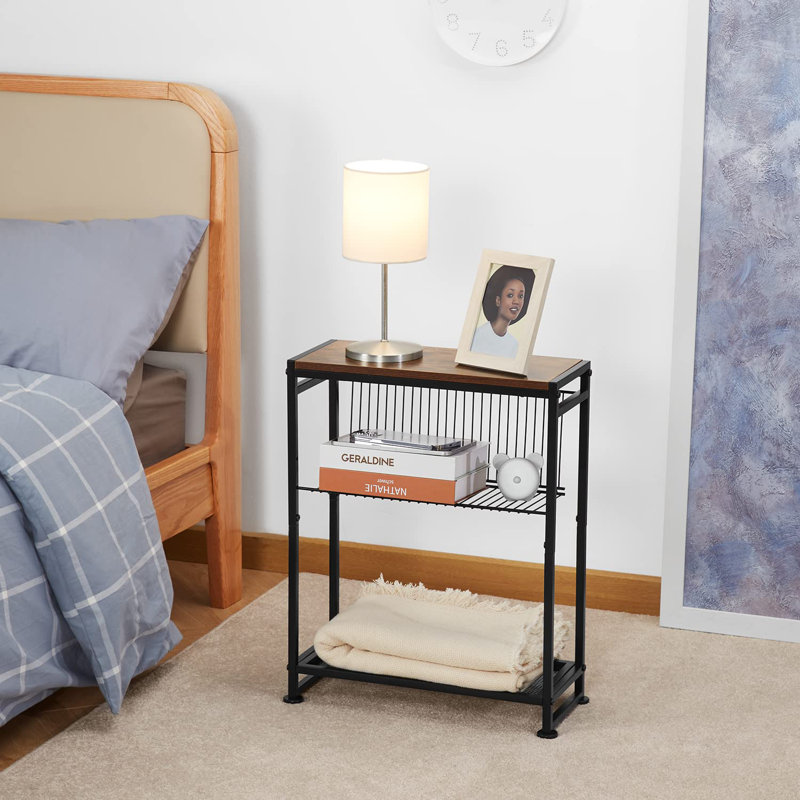 Fraukje End Table, Rustic Brown