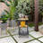 Aideen Metal Planter Pot Set for Indoor & Outdoor Use - Set of 2-1491349285