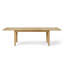 Ensemble de table de salle à manger extensible avec table en placage de bois véritable et chaises pivotantes rembourrées à 360 °-144070908-144070907