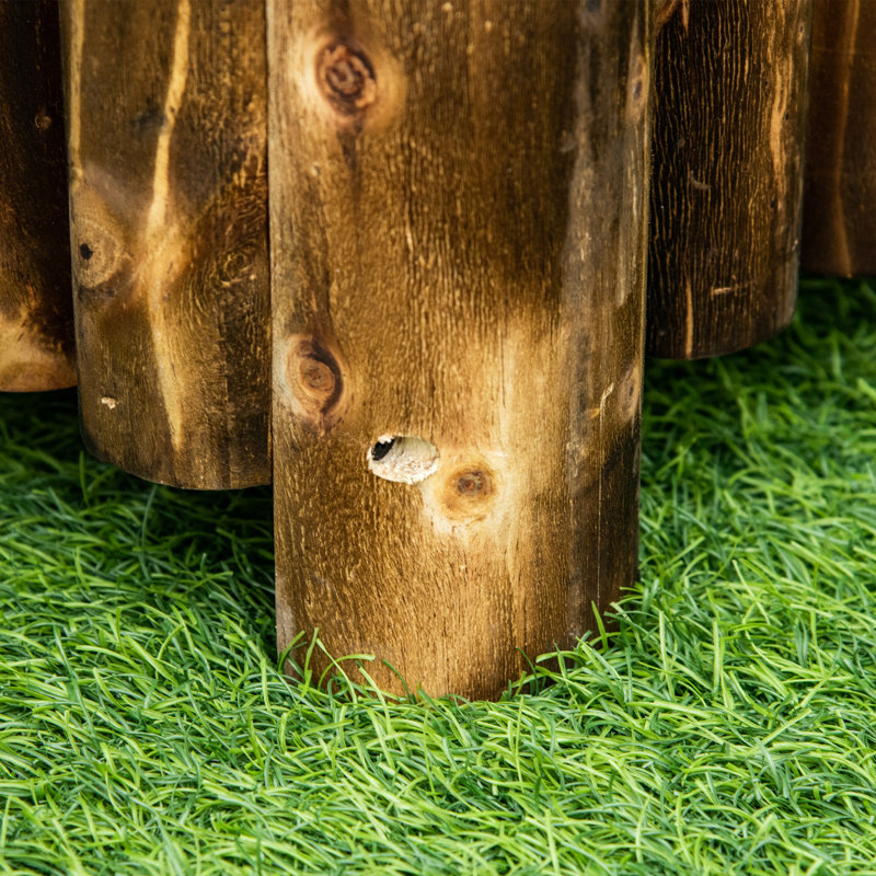 Wood Planter Box, 40cm H x 100cm W x 40cm D