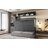 Murphy Bed Wall Bed with Sofa,Shelves USB & Light