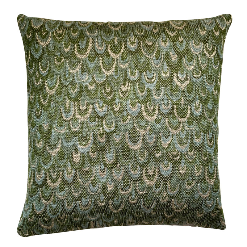 Taie décorative , 26 po x 26 po, Vert
