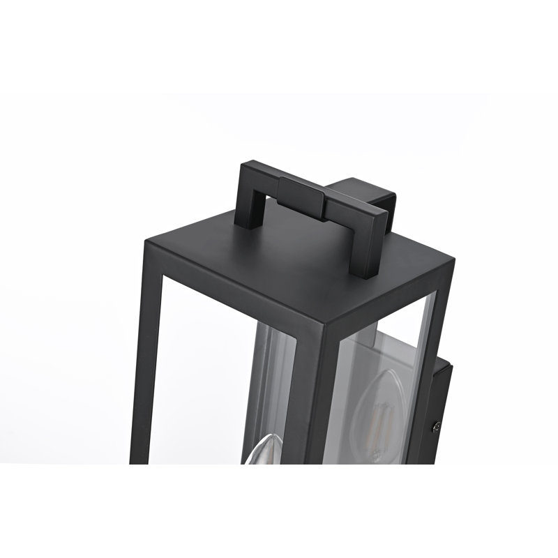 Messmer Outdoor Wall sconce in Black