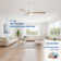 Nicola 52'' 3 - Blade Modern Ceiling Fan with Remote Control and Light Kit