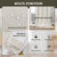 Paire de rideaux 100% occultant et isolant en polyester (ensemble de 2)-859284163-859284161