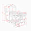 Lit superposé simple Ooper par Harper Orchard-718757743