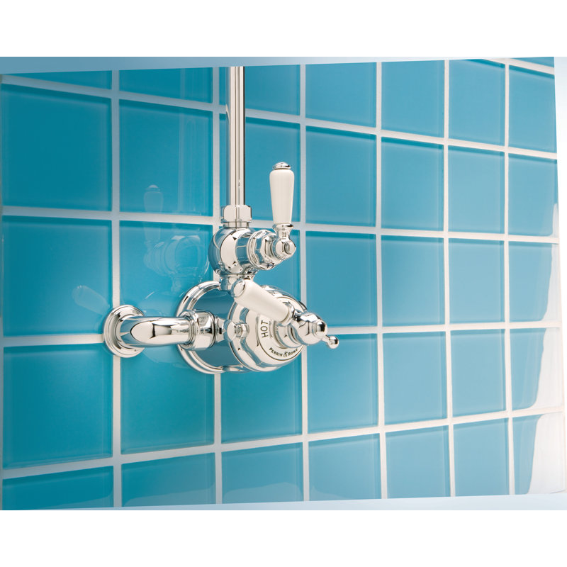 Edwardian™ Exposed Therm Valve with Volume And Temperature Control, Polished Nickel