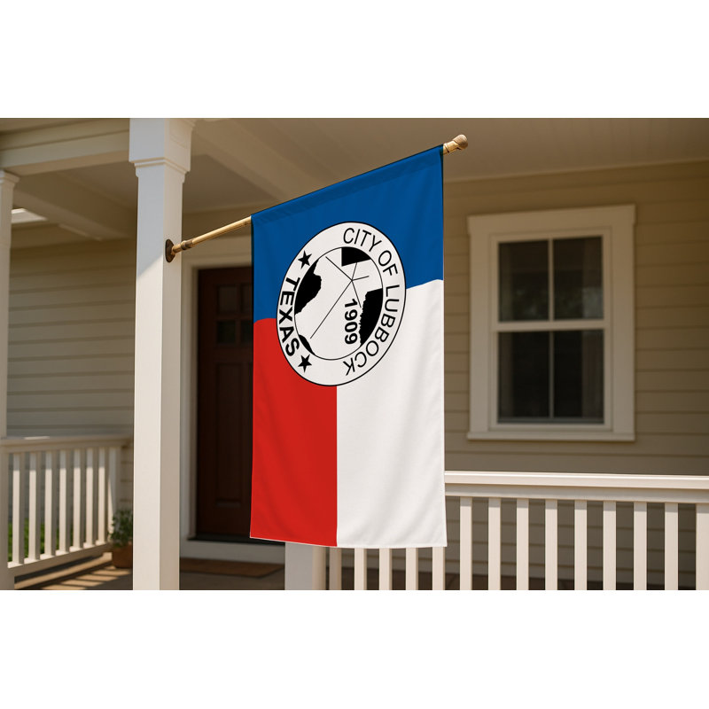 Drapeau de la ville de Lubbock - drapeau extérieur