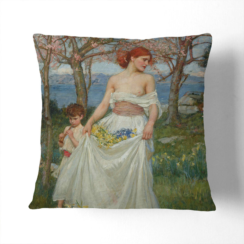 Square Cushion, 40cm W x 40cm D x 15cm D