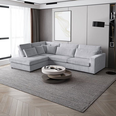 Preslea 6 Seater Sofa & Chaise