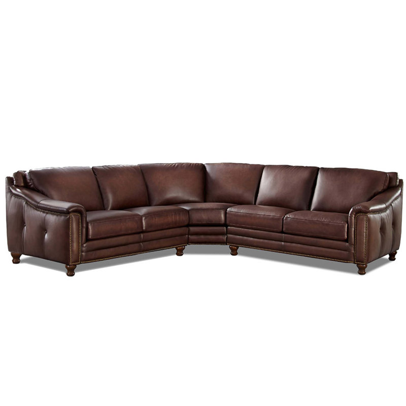 Canapé modulaire en cuir Belfast