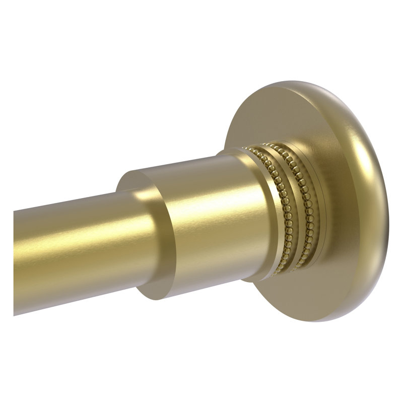 Supports de tringle de douche Goble, Laiton satiné