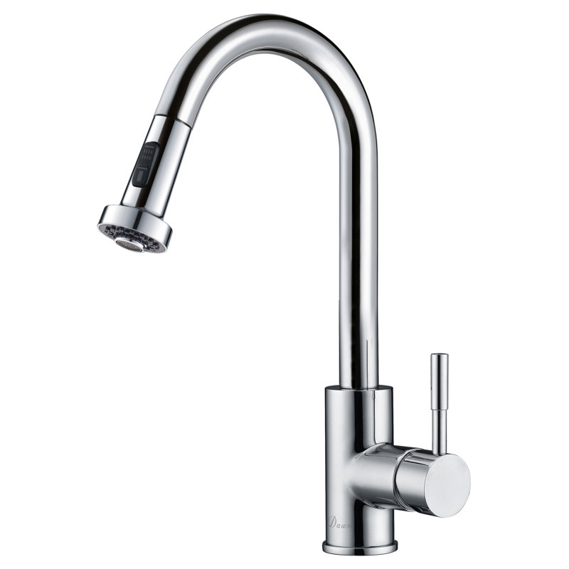 Dawn USA Pull Down Kitchen Faucet, Chrome