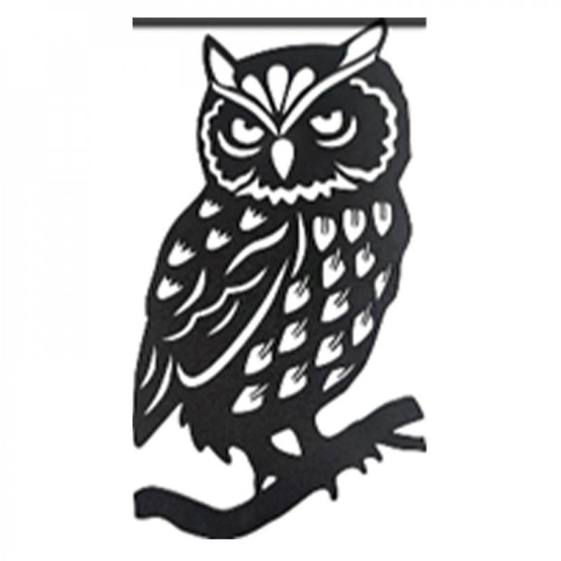 Décoration murale hibou en relief