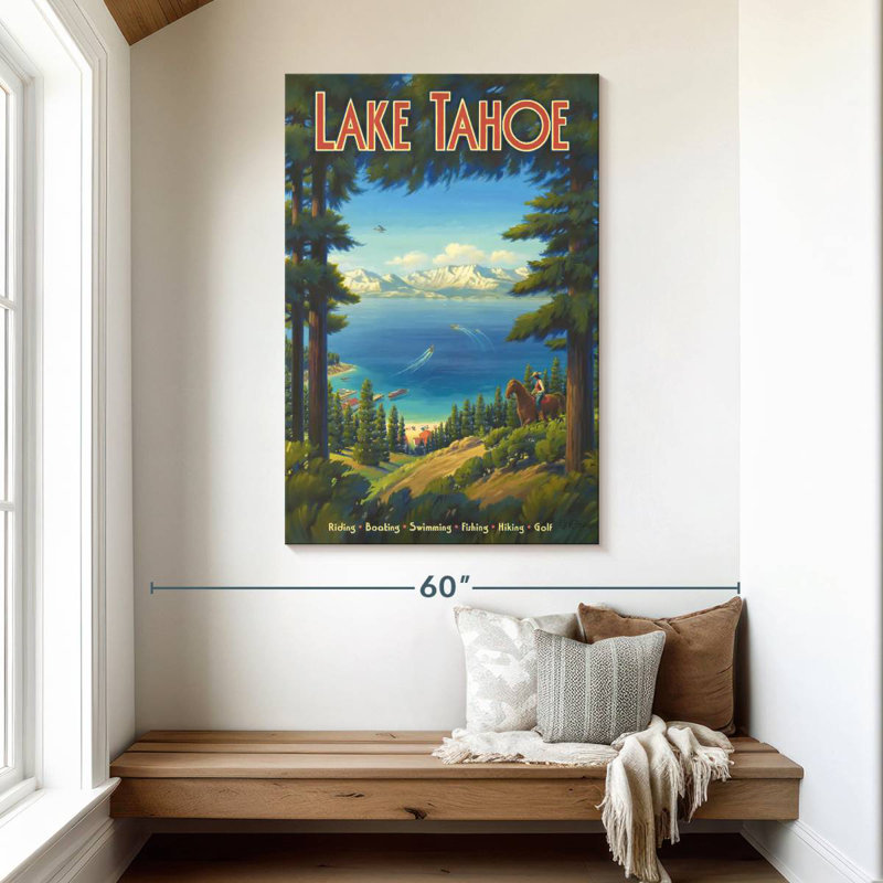 Alvord Lake Tahoe Adventure, 48" H x 32" W