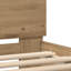 Vidaxl Wood Bed Frame with LED Durable-113970982-113970983