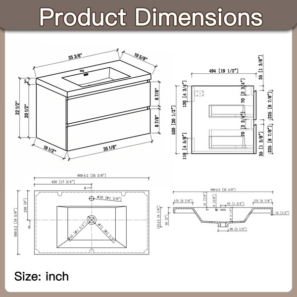 Dimensions du produit