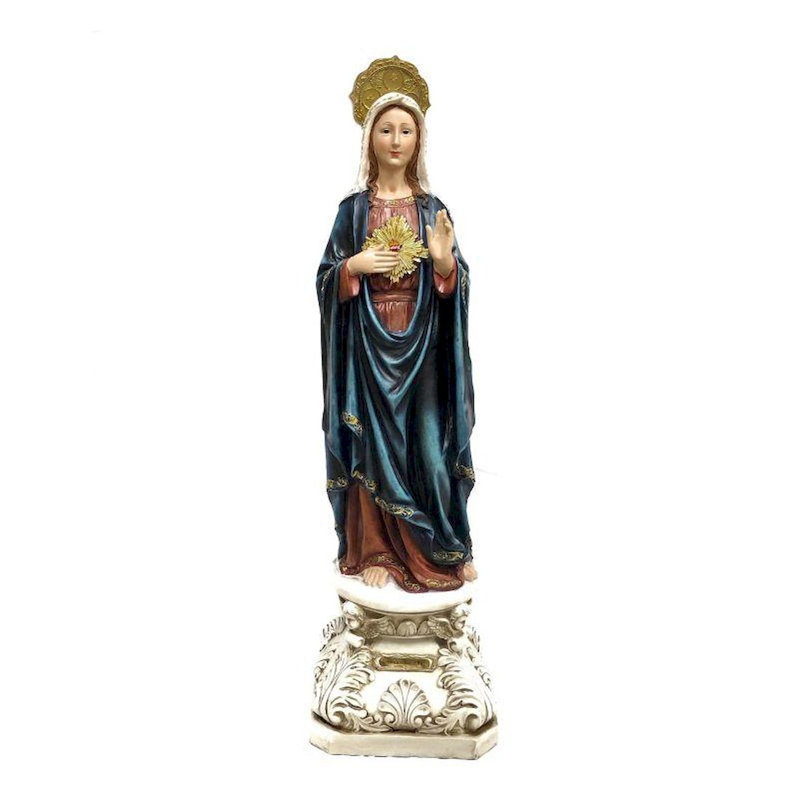 Statue immaculée Heart of Mary Anik