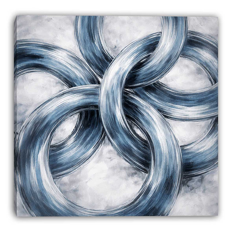 Art mural sur toile, L 30 po x H 30 po x P 1,5 po