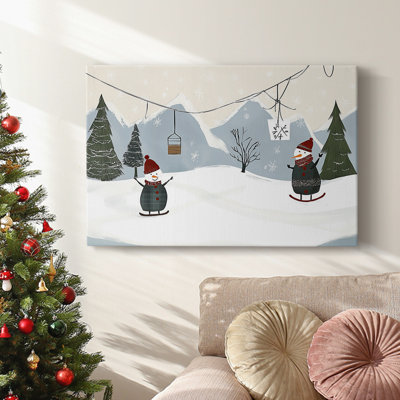 Christmas Holiday Arts - Toile tendue avec châssis XMA171382
