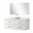 Castor 48" W x 22" D Single Bath Vanity, 43" Mirror & Chrome Faucet Set-104783211-112863591