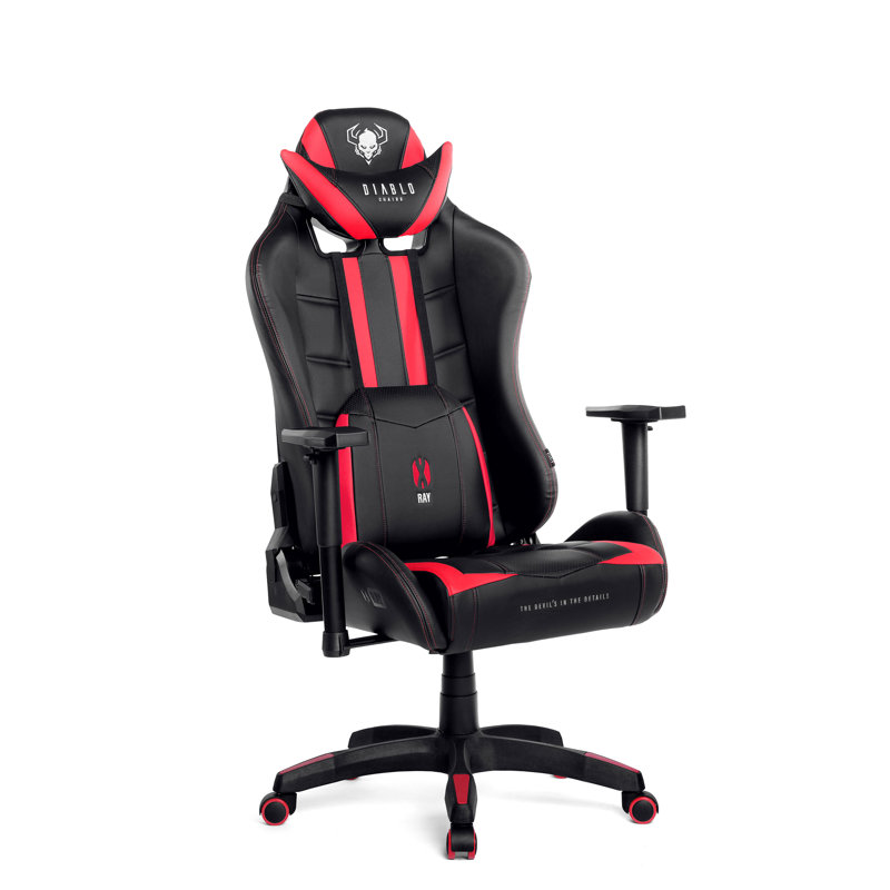 DIABLO CHAIRS Executive Chair, Black/Red