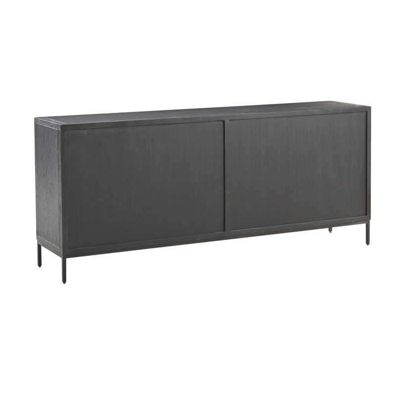 Curtis 78.5'' W Solid Wood Sideboard