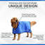 Serviette de bain pour chien avec nom et peignoir pour chien-86380108-86122085-86122093