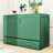 Queen Murphy Bed with Built-In Charging Station and Drawer