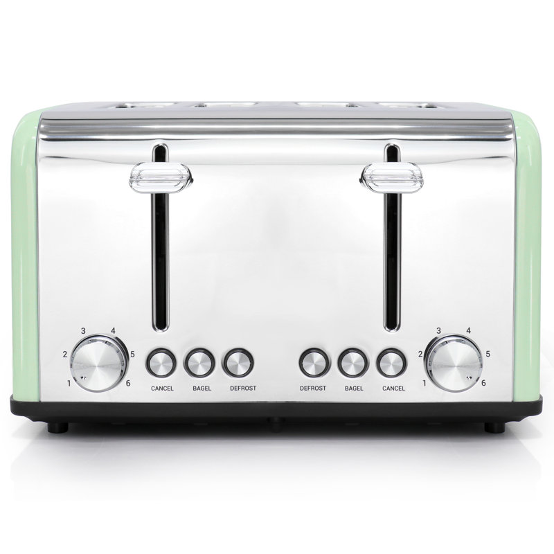 Grille-pain en acier inoxydable 1650W Redmond, Vert