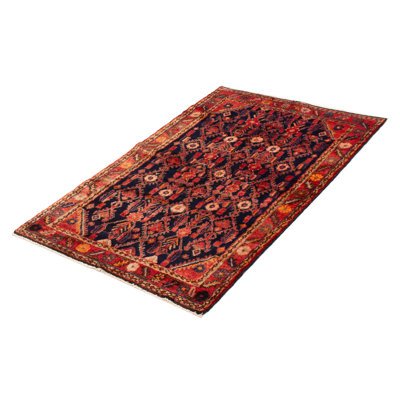Tapis bleu marine Andelz 4 pi 2 po x 6 pi 6 po
