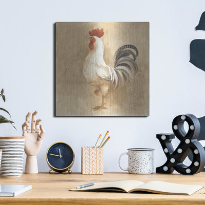 'Farm Friend 4' by Albena Hristova Metal Wall Art