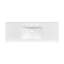 Ensemble de toilette double vasque en résine de 122 cm (48 po), 122 x 45,5 x 18 cm (48 x 17,9 x 7,09 po), résine, monobloc, comptoir de toilette, blanc, deux lavabos rectangulaires pour faciliter les routines du matin partagées