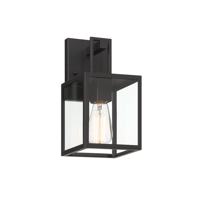 Steel Wall Light, 11.75" H x 6" W x 6.75" D