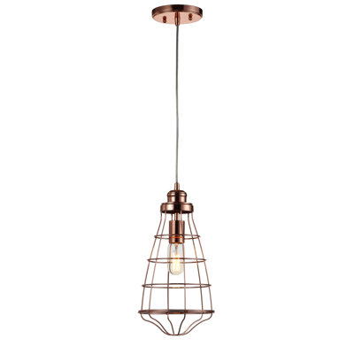 Luminaire suspendu géométrique 1 lumières simple Heng