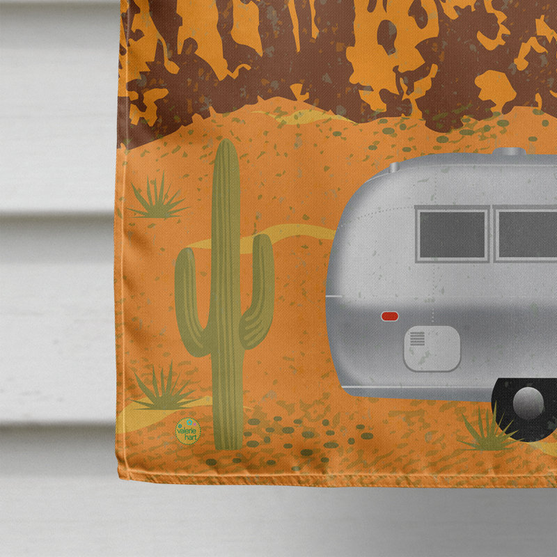 « the stream », camping-camp 2 côtés 40 x 28 po drapeau maison